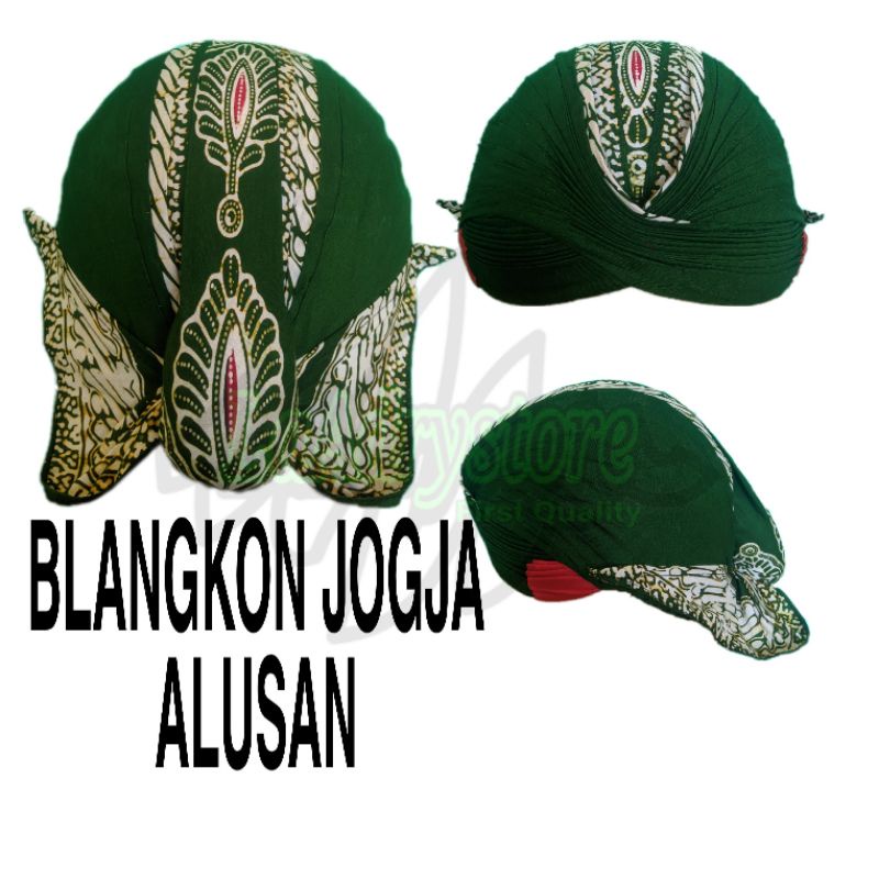 BLANGKON JAWA ALUSAN,BLANGKON JOGJA