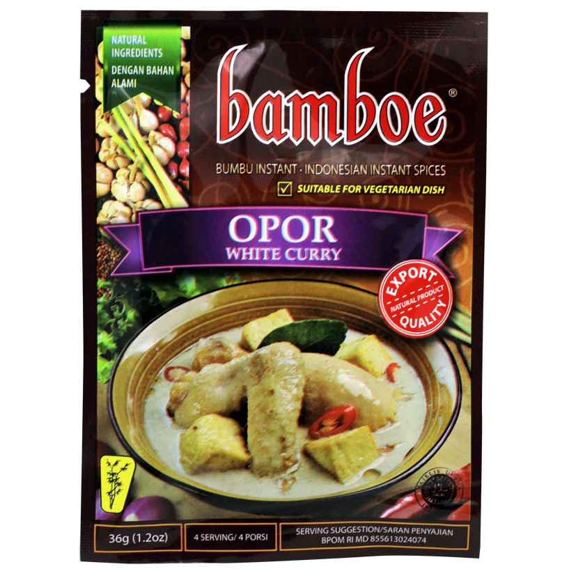 

Bamboe Bumbu Opor Ayam 36g Halal