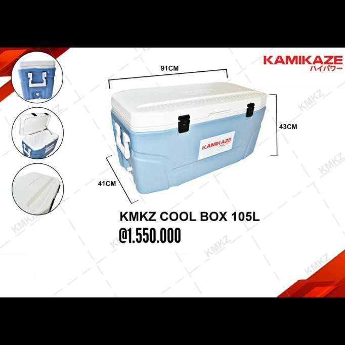 Kamikaze Cool Box Tempat Pengawet Ikan - 100Lt