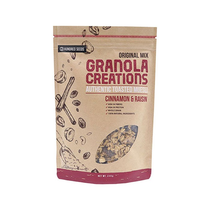 

GRANOLA CINNAMON&RAISIN ORGNL MIX 480G