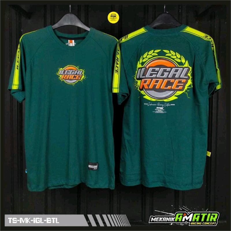 baju Racing ilegal race original | baju mekanik