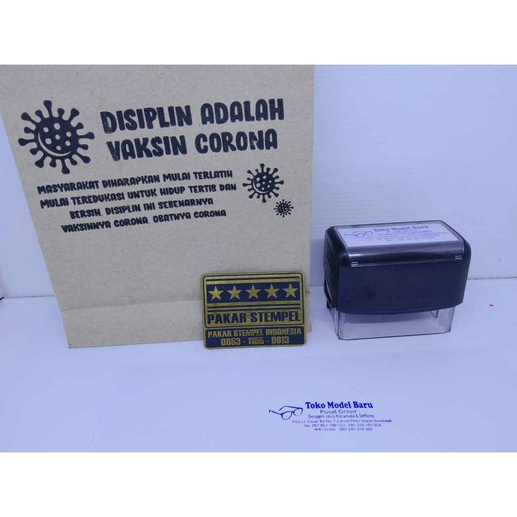 

Stempel Otomatis Trodat 3913 58x22mm