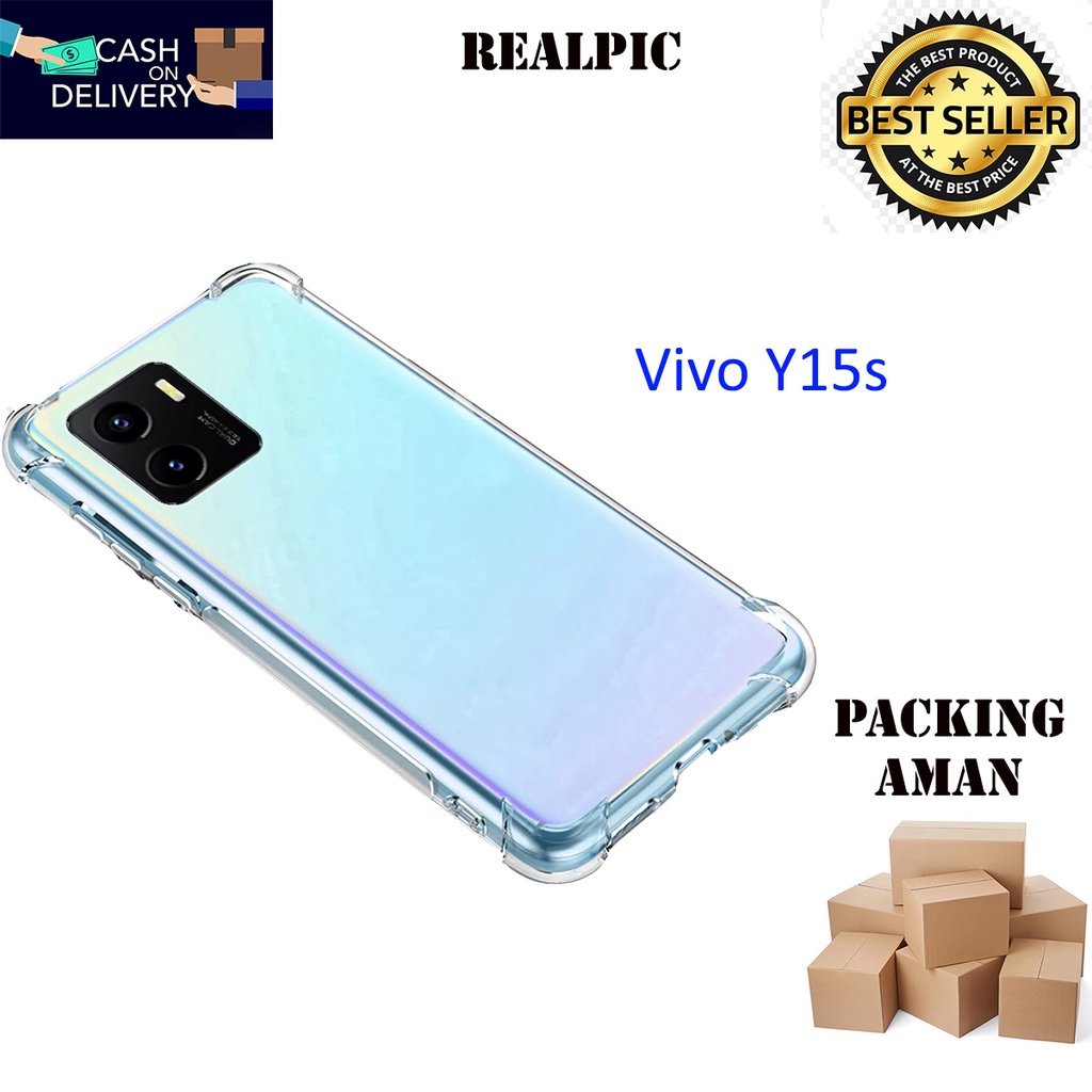 Casing Vivo Y15s 2021 / Vivo Y01 Anti crack SoftCase