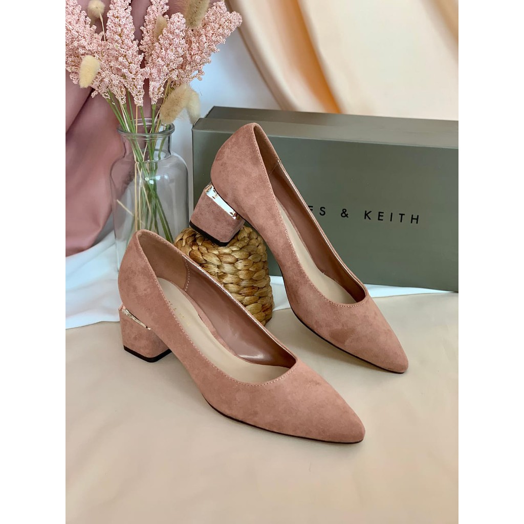 [7.7 Boombastis Sale⚡] - SEPATU WANITA CKS460 TRAPEZE HEEL COURT SHOES PREMIUM IMPORT