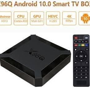 X96Q Android Tv Box 2/16 GB Allwinner H313 New Android 10.0 miracast Termurah