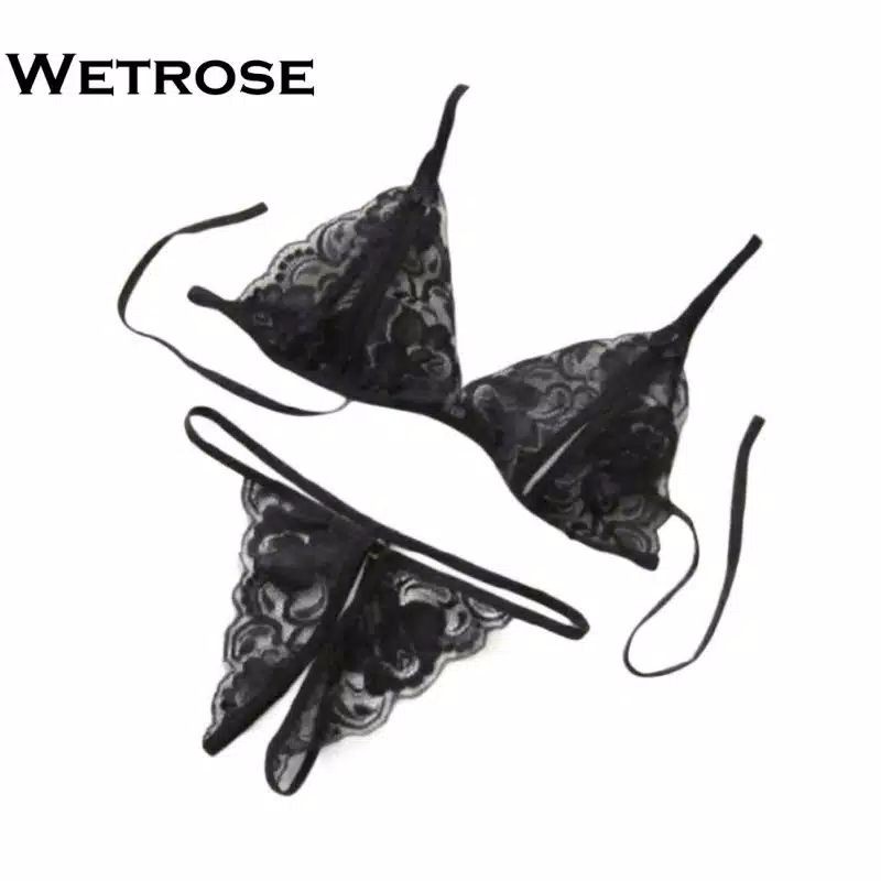 Set Bra Lingerie G-string Untuk Wanita / bikini set