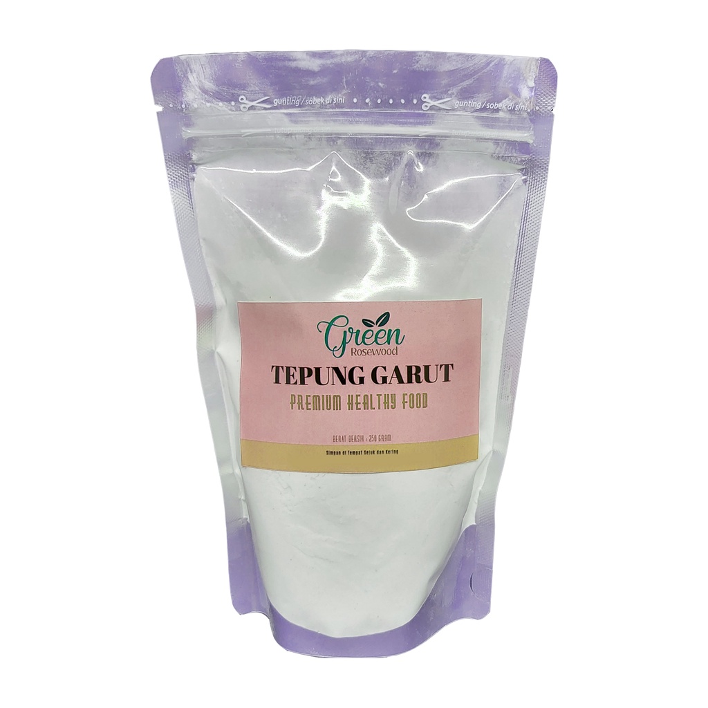 

TEPUNG GARUT 250 GRAM PREMIUM ASLI 100% - PATI ASAM LAMBUNG - ANGKRIK
