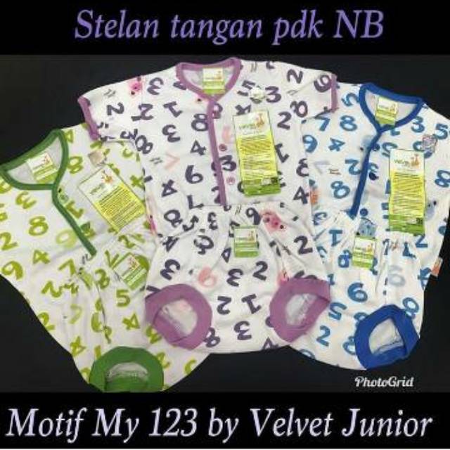 Setelan Baju Bayi / Newborn Velvet Junior