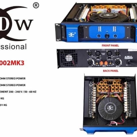 power amplifier RDW NR12002 mk3