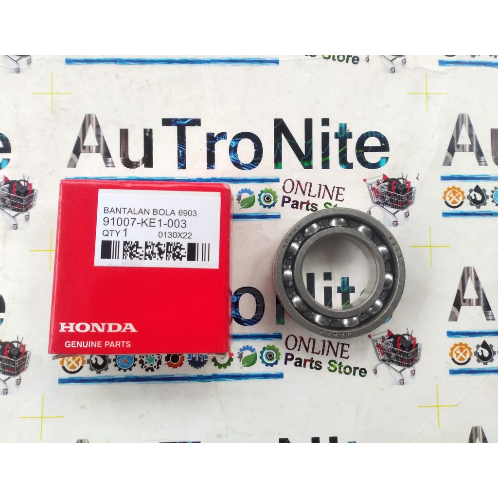 Bearing Ball Radial 6903 91007-KE1-003 Original Honda Genuine Parts AHM 91007KE1003