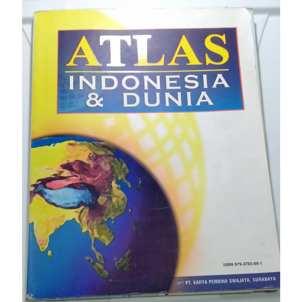 [Preloved] Atlas Indonesia & Dunia Achmad Chaldun