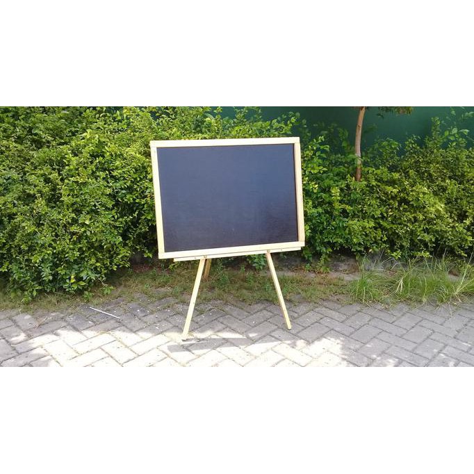 

New! Papan Tulis Kapur Cafe, 80 X 60 Cm Menu, Promosi, Dengan Pernis Termurah