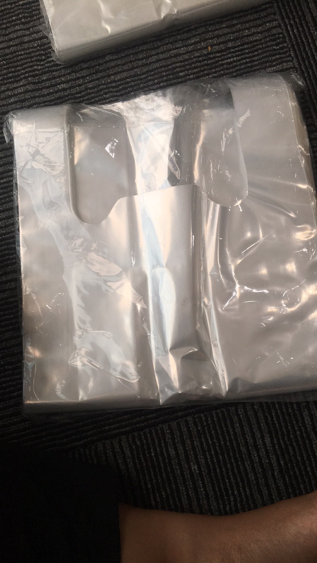 Kresek Pp Alas 18x18 Bening Tebal