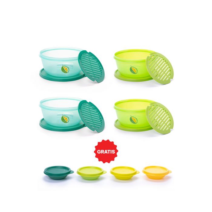 Tupperware FRUITY KEEPER (4) WITH GIFT