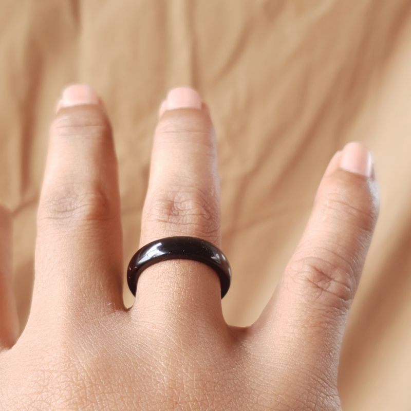 Cincin Kaokah Koka Kaoka Kaukah Asli Polos Bisa pakai Size Ukuran