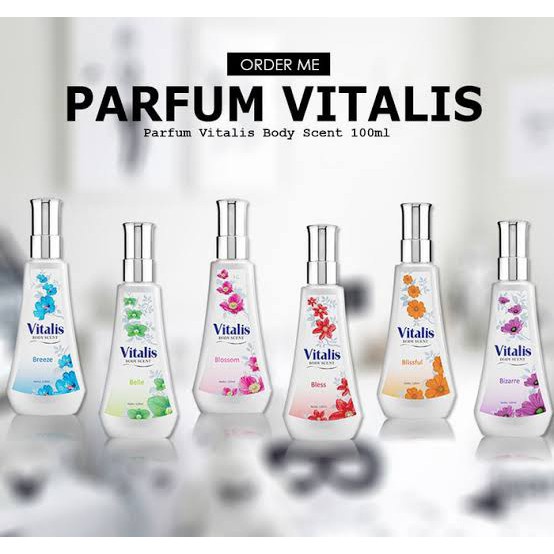 vitalis body scent perfume 120ml