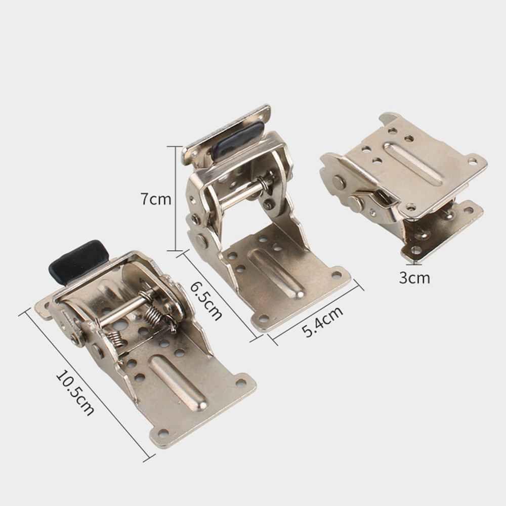 Suyo Self-Locking Engsel Lipat Hardware Furniture Bracket Kursi Extension Penyangga Frame