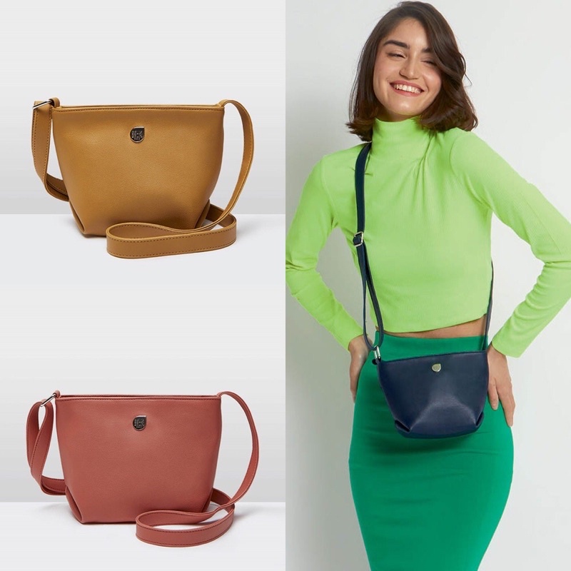 tas selempang brunbrun seve bag