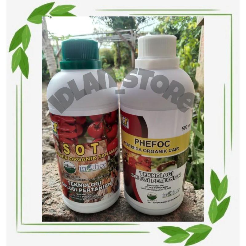 PAKET HEMAT SOT DAN PHEFOC HCS - PUPUK NUTRISI DAN PEMBASMI HAMA ORGANIK