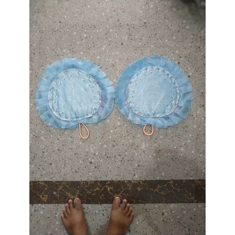 Kipas Patah Manten Adat Jawa - Sepasang Kipas Patah