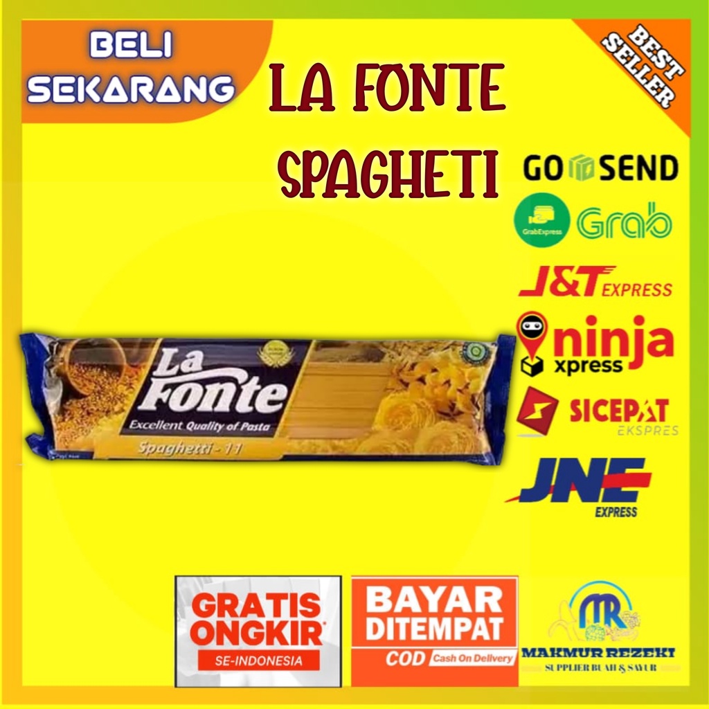 

LA FONTE PASTA SPAGHETI 1PCS 450GR