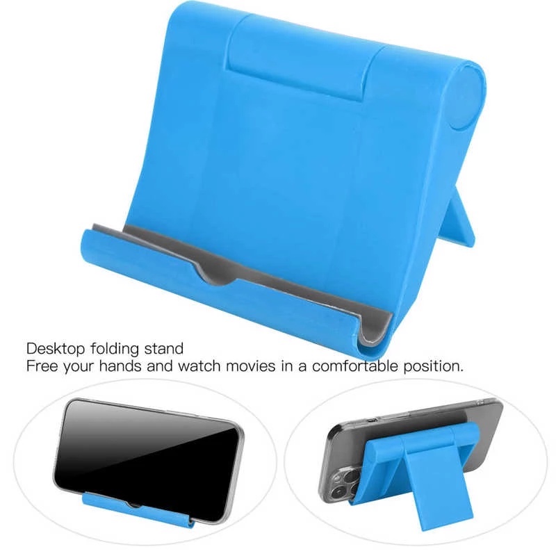 Dudukan HP di Meja Murah Praktis Stand Holder Handphone Tablet Warna Askesoris Phone