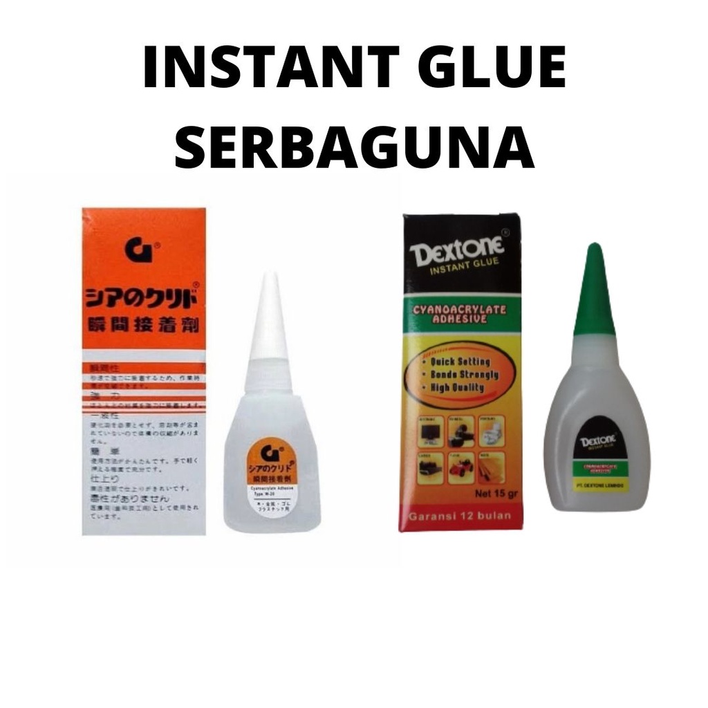 LEM SERBAGUNA INSTANT GLUE BOTOL LEM G LEM KOREA