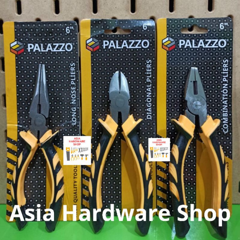 Paket Tang Potong Kombinasi Lancip 6 Inch Inci Paket Tang