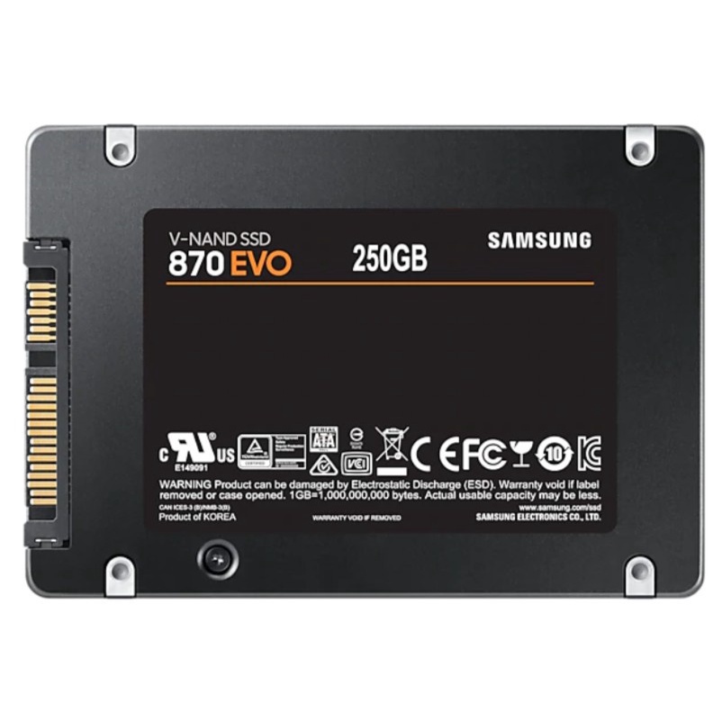 SAMSUNG SSD 870 EVO 250GB / 2.5&quot; SATA 5 years warranty