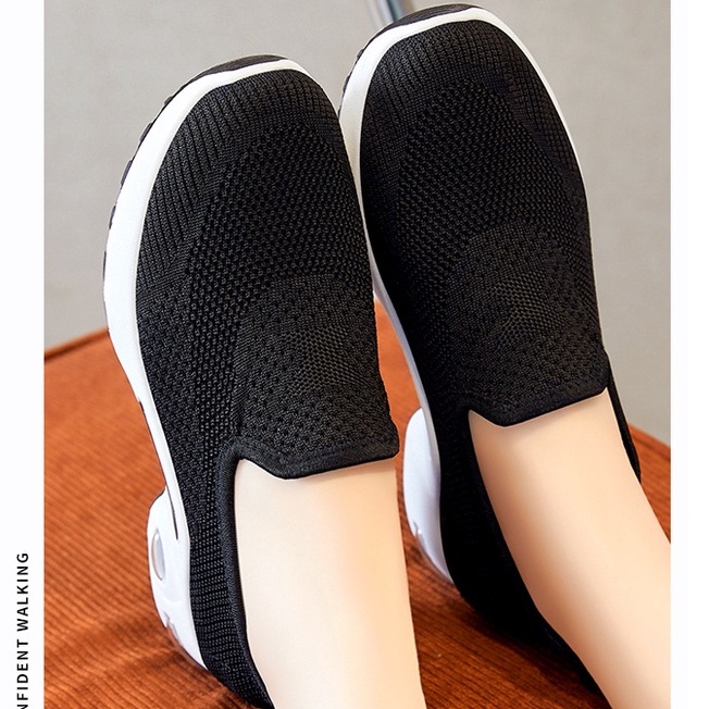 TBIG [COD] Size 36 - 41 Sepatu Slip On SHOES816 Wanita Import Korea Style Santai Wanita Sepatu