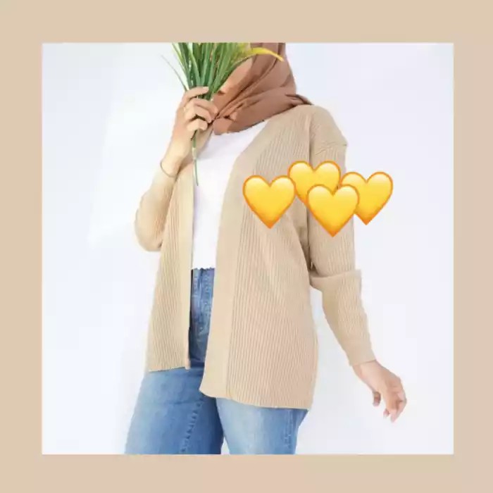 najahtore / breskha cardie / pakaiaan wanita / sweater / cardigan