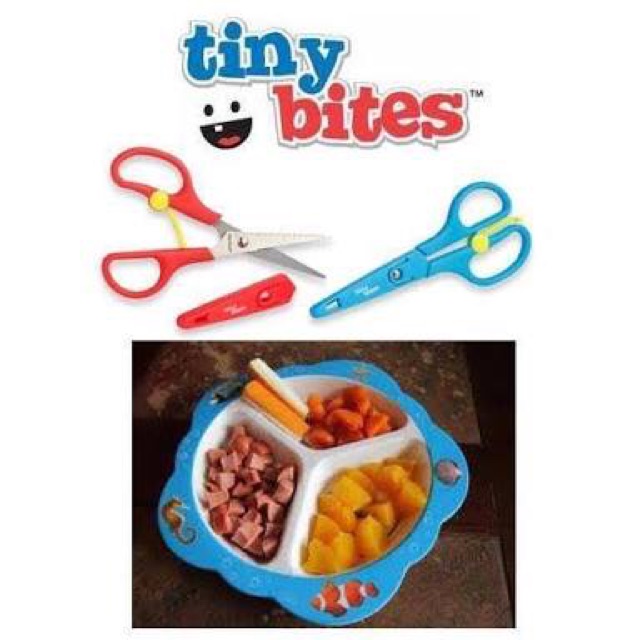 Tiny bites food shears gunting makanan