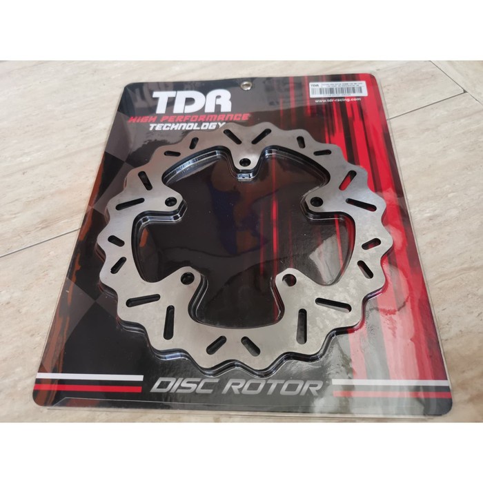 CAKRAM DISC PIRINGAN CAKERAM SPAREPART TDR DEPAN YAMAHA MX KING 150 ORIGINAL THAILAND TDR ORI ORIGINAL ASLI