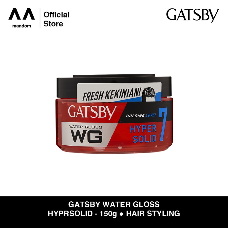 Jual GATSBY Water Gloss Hyper Solid 150g | Shopee Indonesia