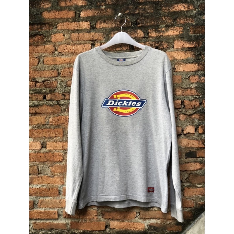 longsleeve dickies second big logo tapal kuda dickies original dickies second