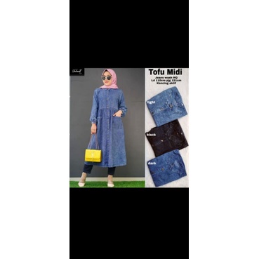 Gamis Tofu midi by Valent