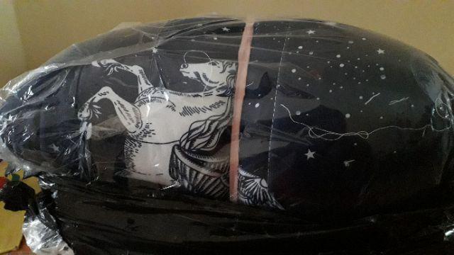 Sprei Dan Bed Cover Kasur No 2 Queen 160x200 Motif Planet Bintang Bagus Adem Premium Quality