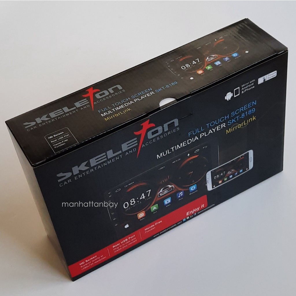 Headunit Android 9 inch Skeleton-4