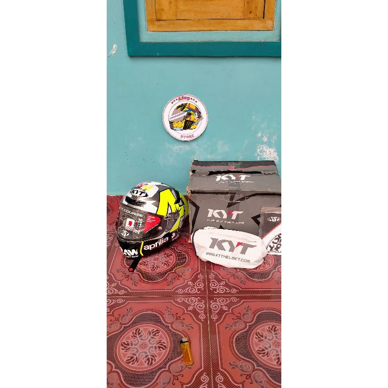 helm kyt ttc repaint wd ae41 not agv dql shoei arai nolan xlite hjc tsr