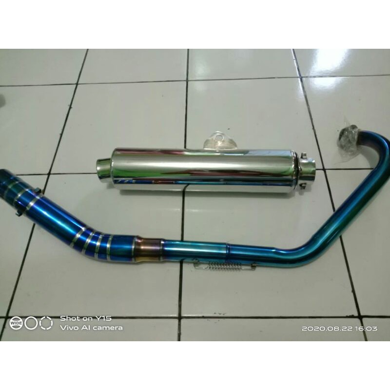 knalpot CKD leheran bluemoon untuk fu. sonix. cbr. vixion