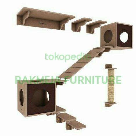 Playground Cat Condo Tree Mainan Rumah Kucing ---Murah---