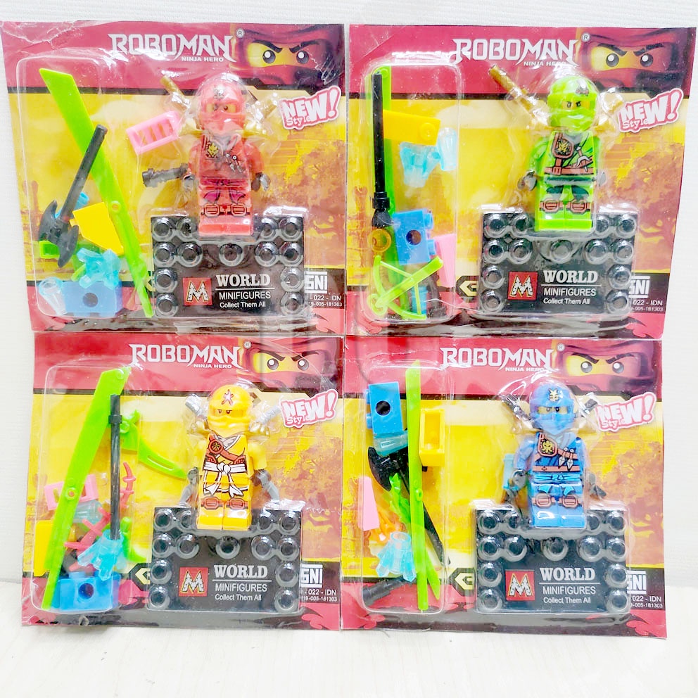 MURAH!!! LEGO ROBOMAN SUPER NINJA HERO SUPERHERO ULTRAMAN KAMEN RIDER
