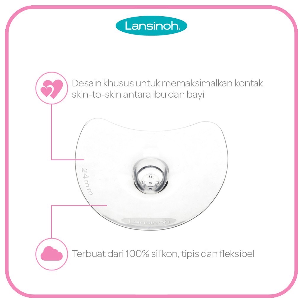 LANSINOH CONTACT NIPPLE SHIELD