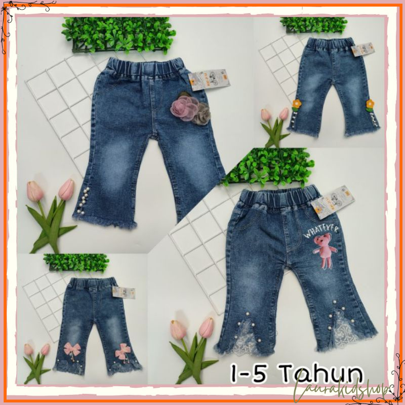 Celana Jeans Anak Cutbray Import Premium Model 7/8 1-5 Tahun Laurakidshop