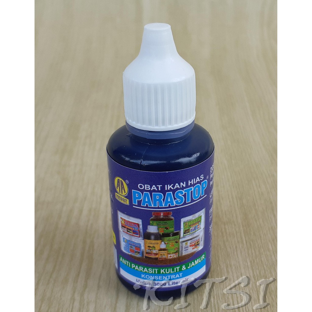 Obat ikan hias PARASTOP 30 ml anti parasit kulit dan jamur