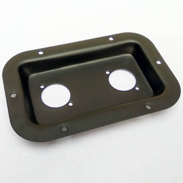 Terminal Besi Box Speaker Segi Terminal Speakon Kotak Speaker Segi Soket 2 Lubang Speakon