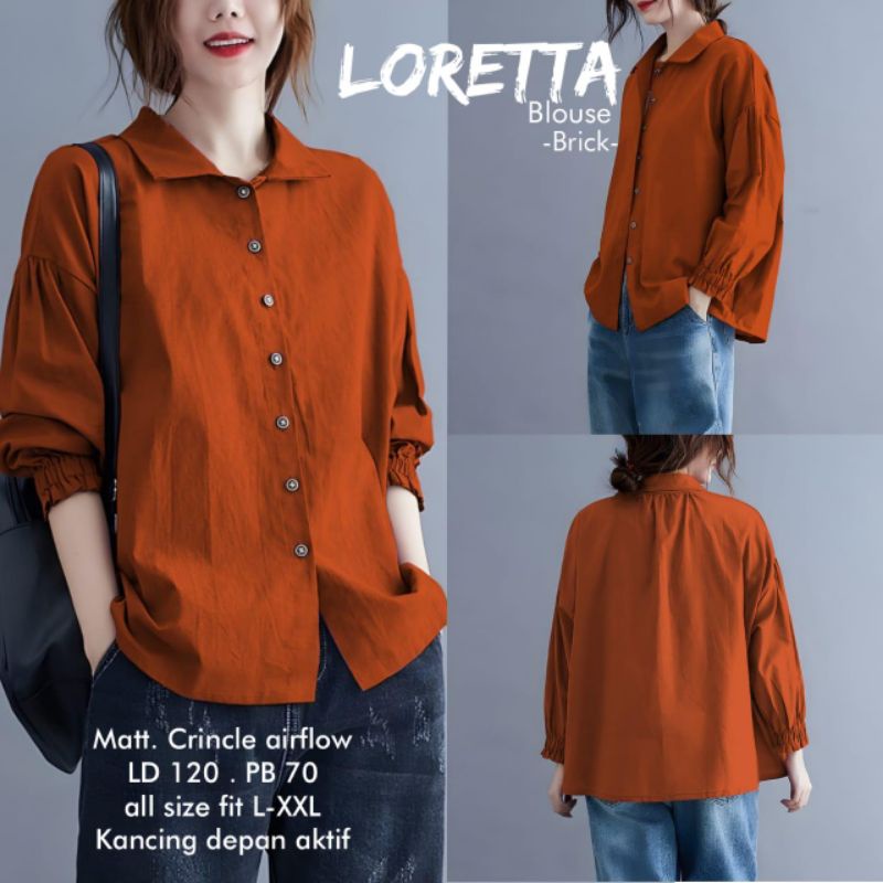 LORETTA BLOUSE NEW PRODUK