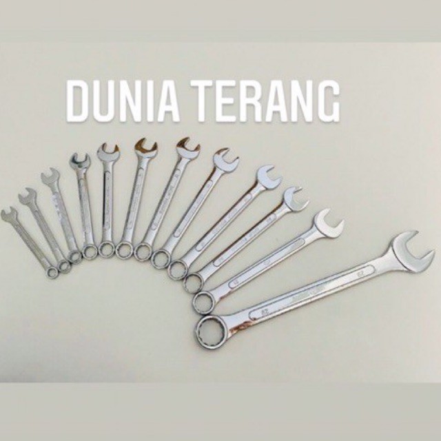 Kunci Ring Pas ATS 21 mm - Kunci Kombinasi 21mm - Combination Spanner