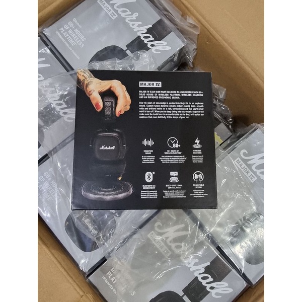 Headphone Marshall Major 4 Wireless Bluetooth Headset