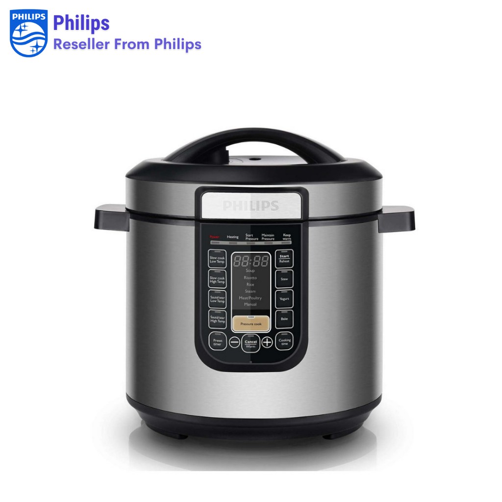 Mejikom Philips Electric Pressure Cooker & Slow Cooker HD2137/30 | Garansi 2 Tahun | Original